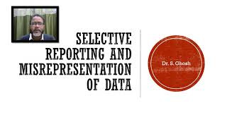 Selective Reporting and Misrepresentation of Data [upl. by German]