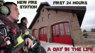 First 24 Hours in a New Fire Station  A Day in the Life [upl. by Sucul]