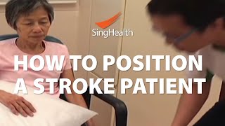 How To Position A Stroke Patient [upl. by Clementius]