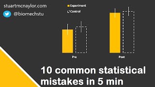 Ten Statistical Mistakes in 5 Min [upl. by Carlyn229]