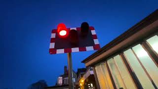 Birkdale Level Crossing Merseyside [upl. by Erialcyram]