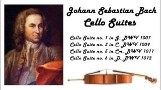 Johann Sebastian Bach  Cello suites in 432 Hz great for reading or studying [upl. by Elysha]